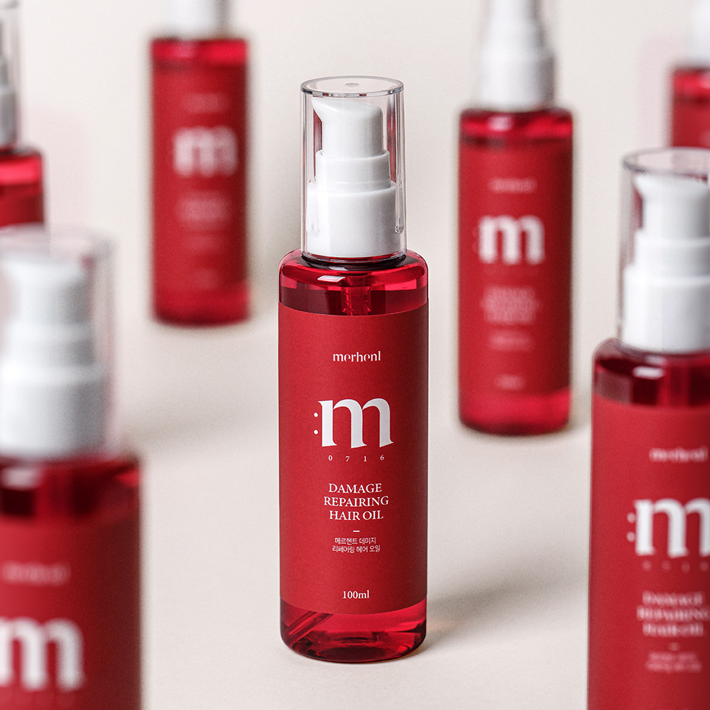 메르헨트 아르간 헤어 오일 에센스 100ml x 1개 헤어세럼 미용실 데미지 케어