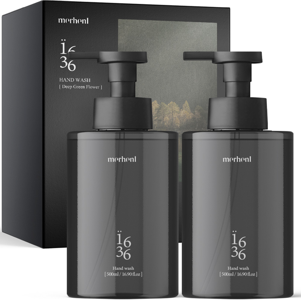 [1+1] 메르헨트 딥 퍼퓸 핸드워시 500ml 대용량 퍼퓸 포밍 핸드솝