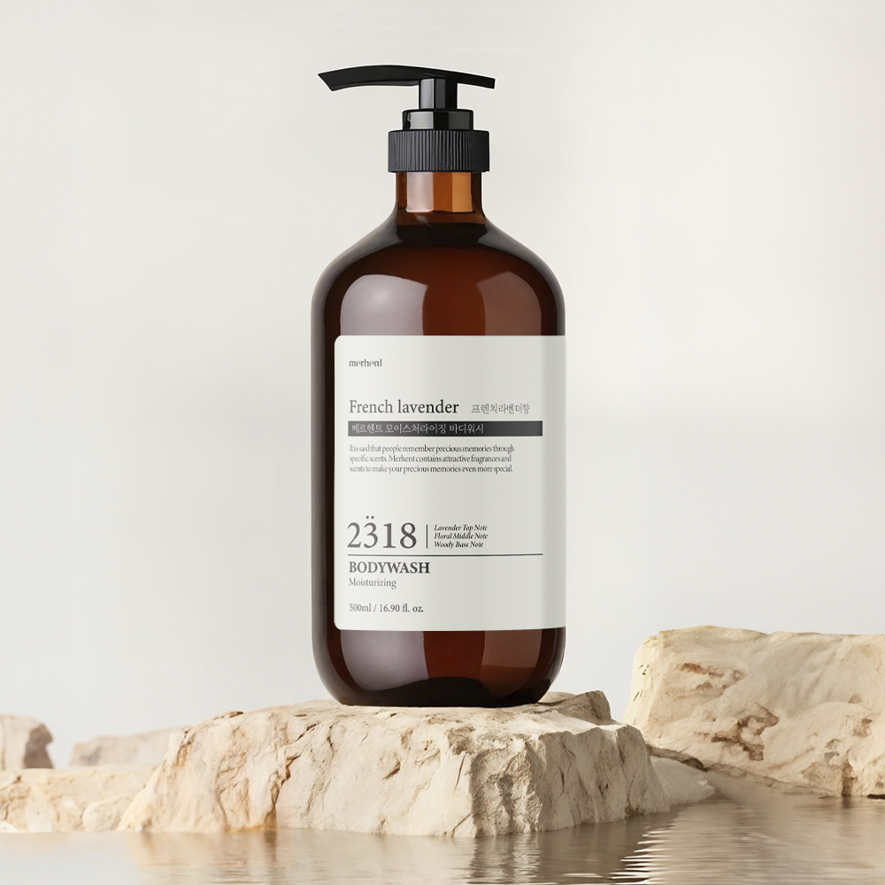 [1+1] 메르헨트 모이스처라이징 퍼퓸 바디워시 500ml 대용량 바디클렌저 약산성 향기좋은