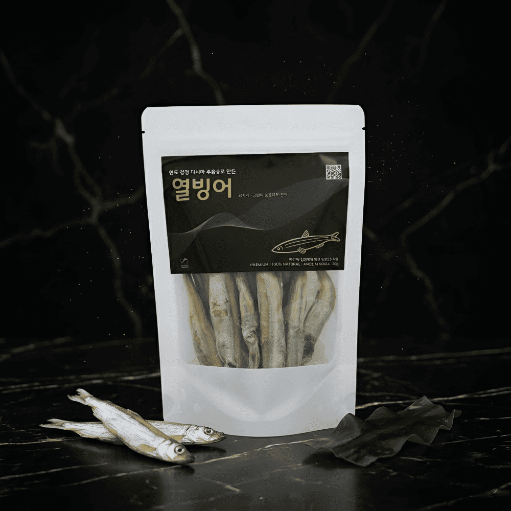 헬시하이펫 프리미엄 반려동물 동결건조 보양식 다시마 열빙어, 40g, 1개