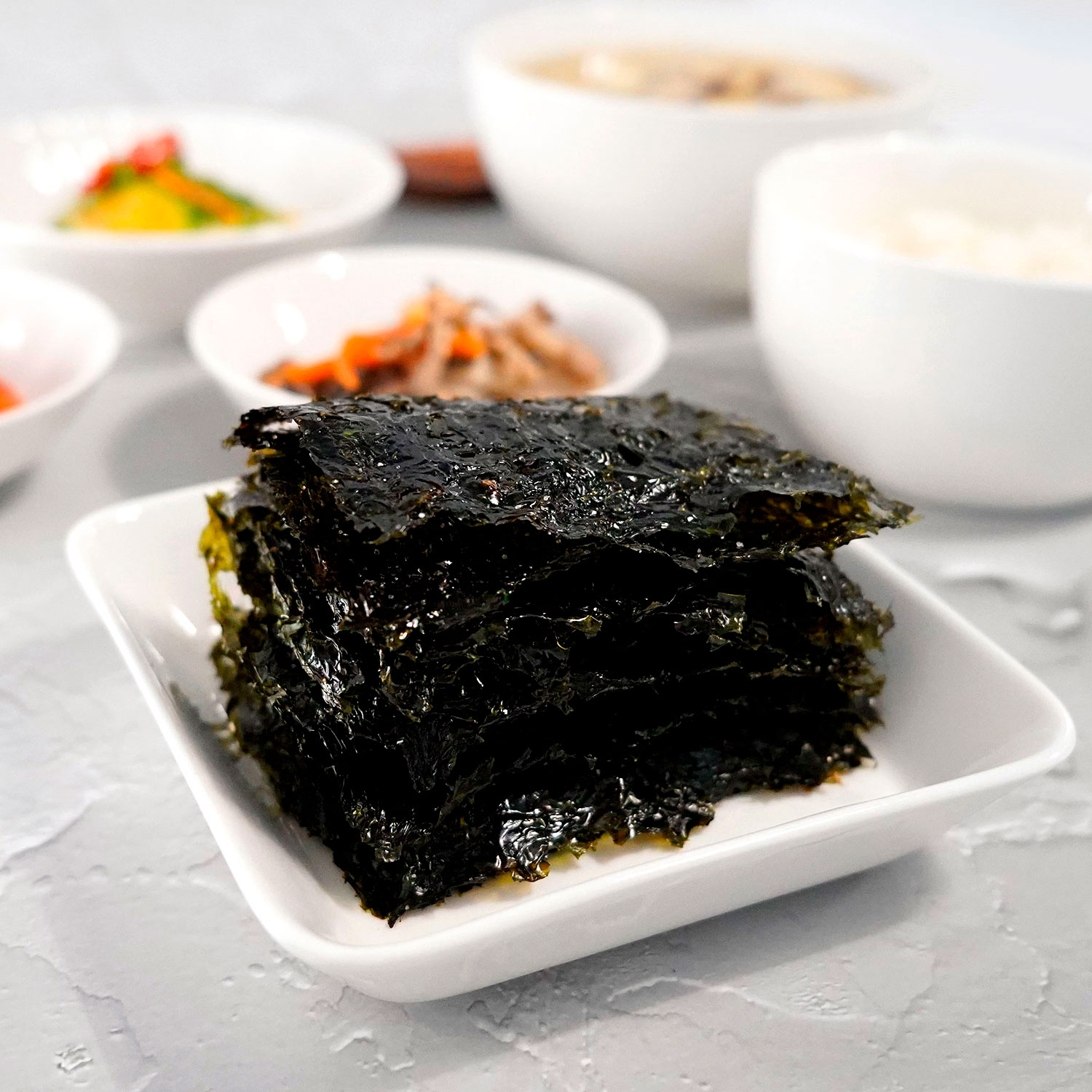 국산기름만 바른 파래김 맞춤형 조미 즉석구이김 당일구워발송 100매