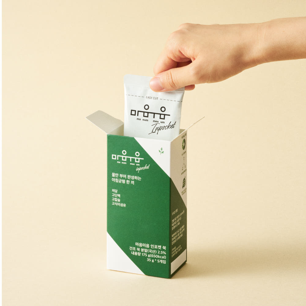 영양균형미음 마음미음 쑥 1BOX(5입)