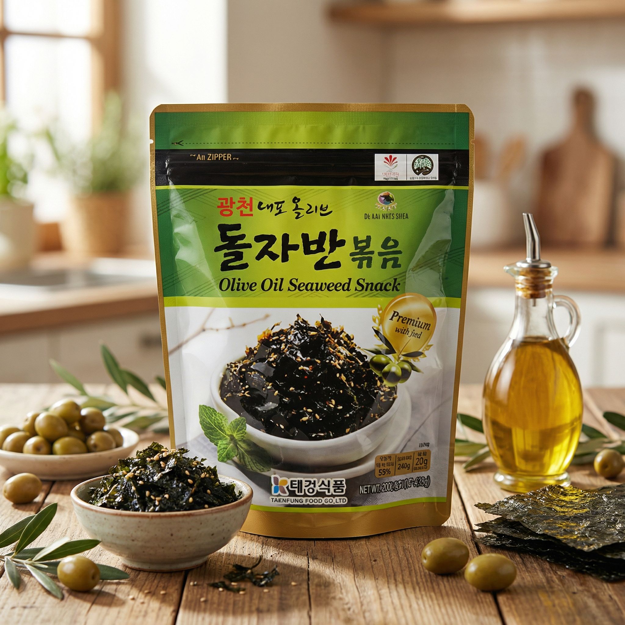 풍미가득 볶은 올리브 돌자반볶음 대표이미지 섬네일
