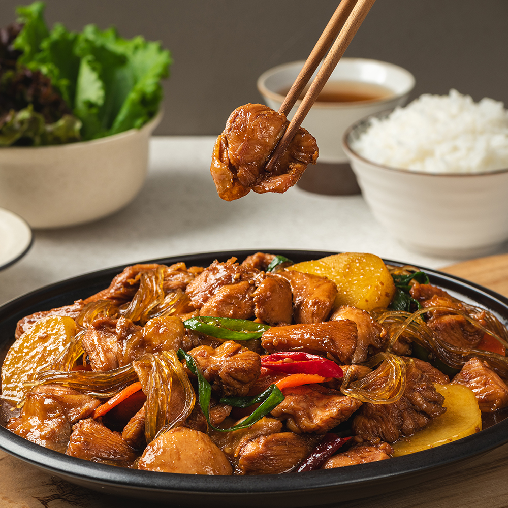 국내산닭 간장순살찜닭 (500g×4팩)