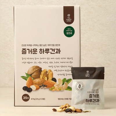 [라온오가닉] 즐거운 생 하루견과 실속형 35봉, 1개 대표이미지 섬네일
