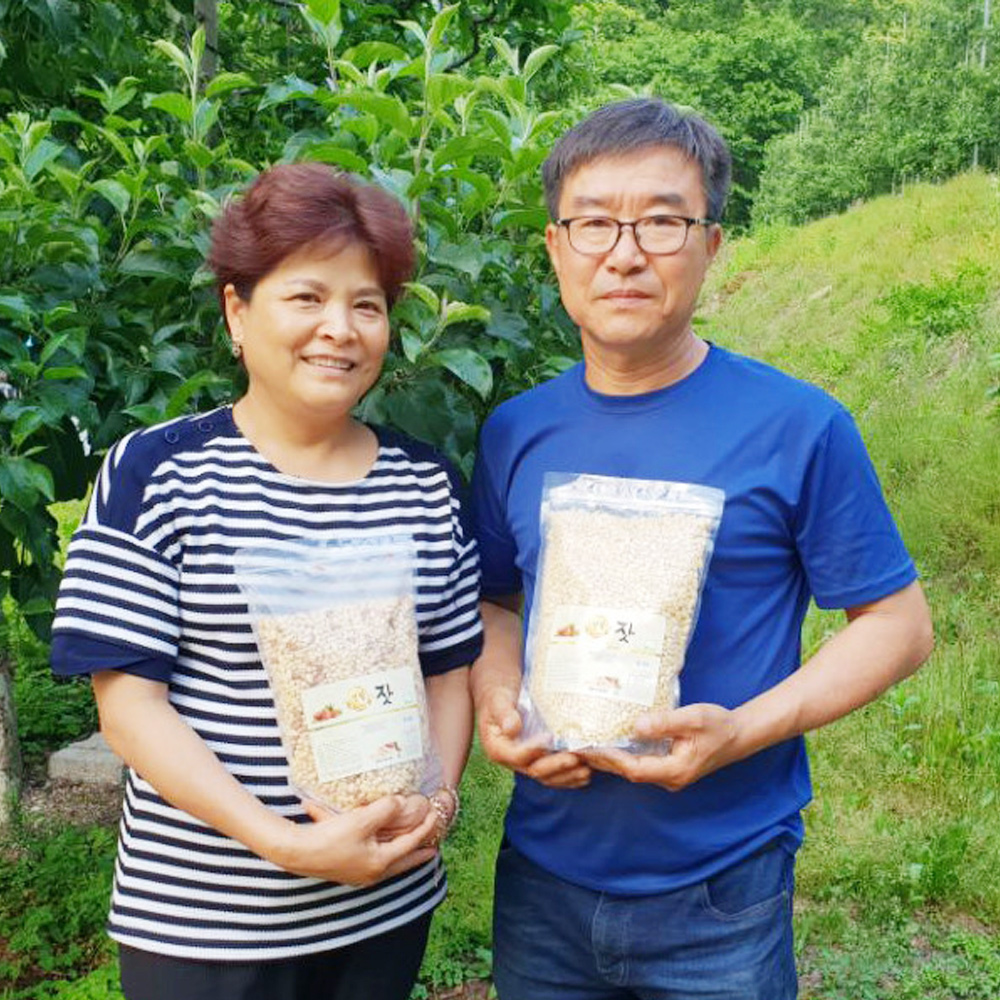 강원도 영월 유기농 잣 60g (백잣)