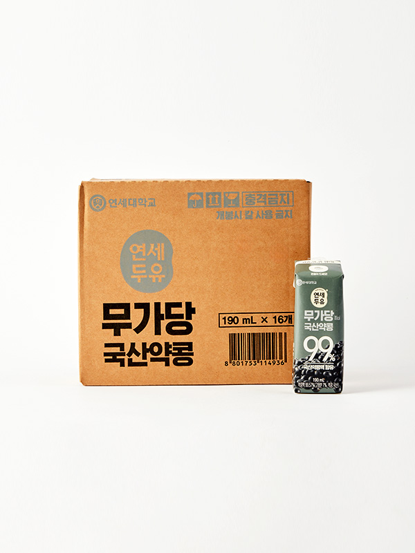 연세두유 무가당 국산약콩