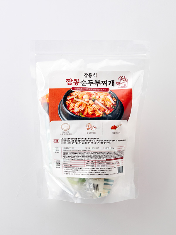 강릉식 짬뽕순두부 찌개(830g/2인분)
