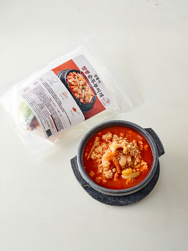 강릉식 짬뽕순두부 찌개(830g/2인분) 대표이미지 섬네일