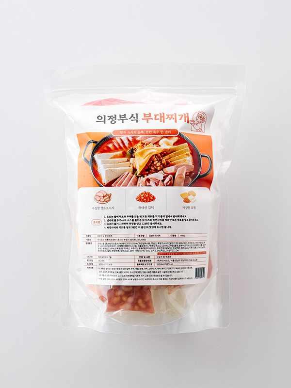 의정부식 부대찌개(810g/2~3인분)