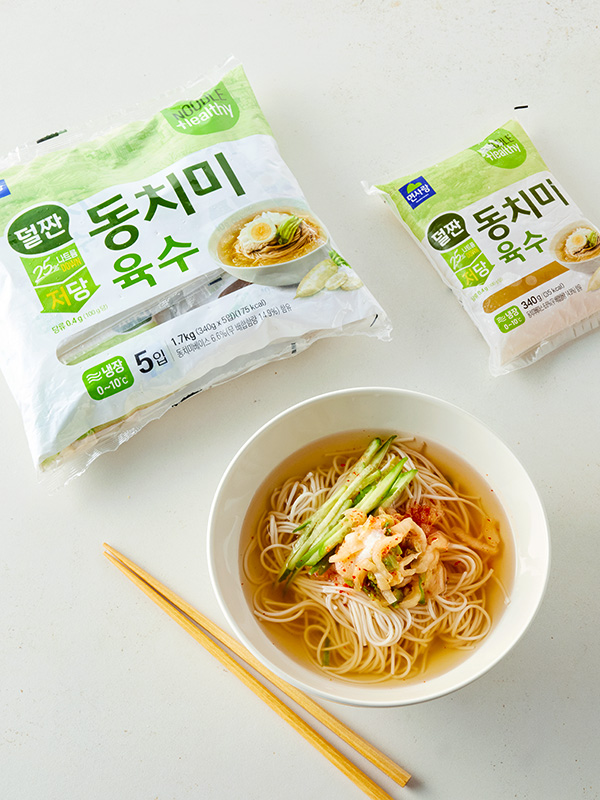 덜짠 저당 동치미 육수 (340g x 5입) 대표이미지 섬네일