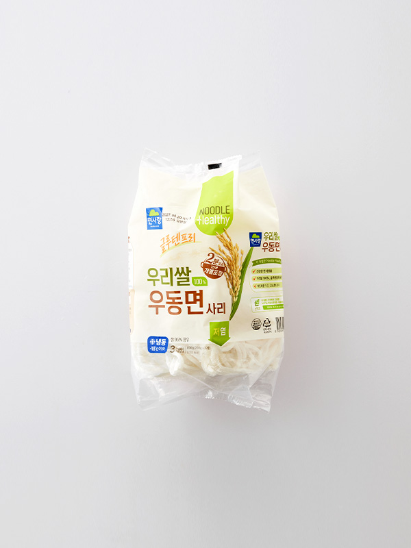 우리쌀 100% 우동면사리 (200g x 3개)