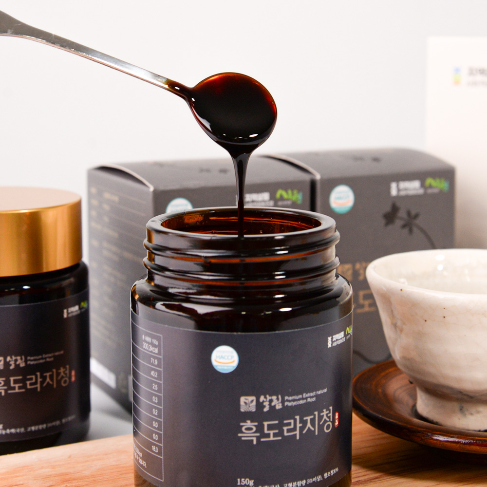 살림흑도라지청 선물세트 (150g,2개)