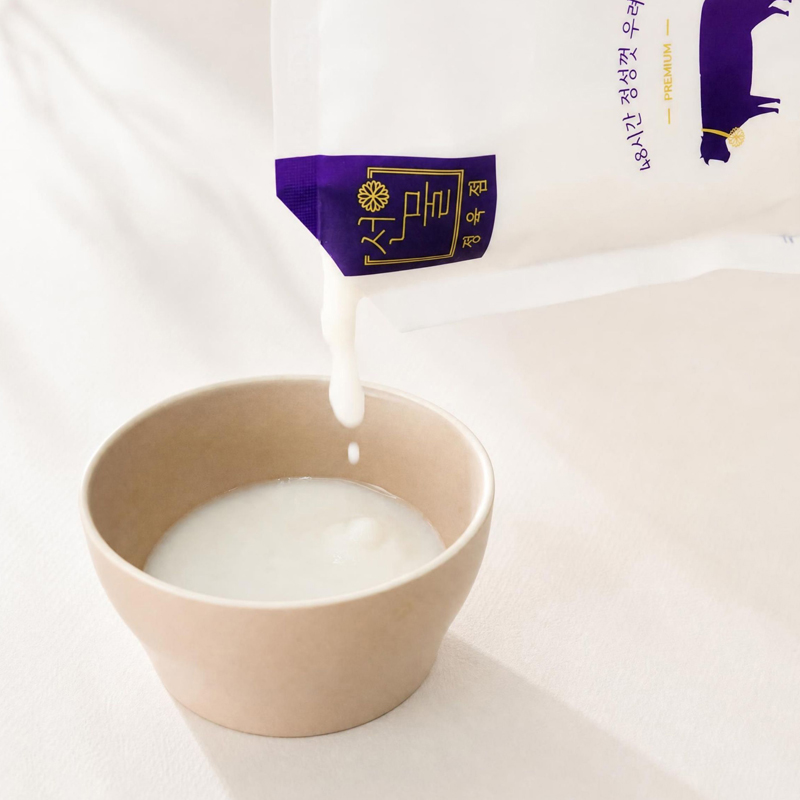 선물 사골국 350ml x 5팩 곰탕 [선물정육점]