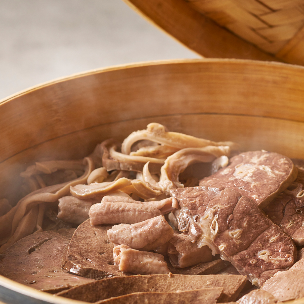 돈두육미 국내산 삶은 돼지 염통 1kg