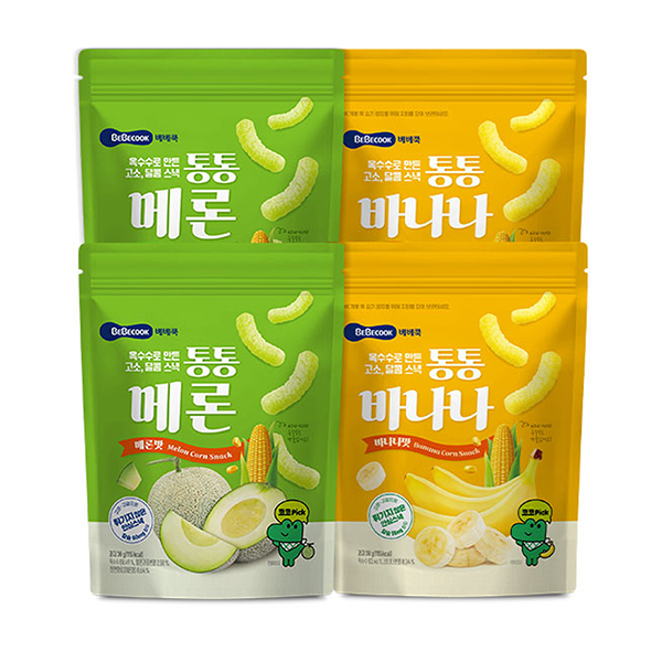 베베쿡 통통 과일스낵 30g×10봉