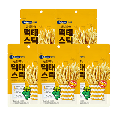 베베쿡 한입바삭 먹태스틱 15gx5개입