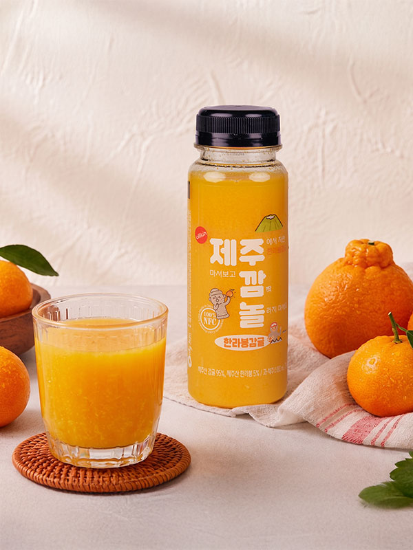 제주깜놀 한라봉감귤 (180ml x 6개)