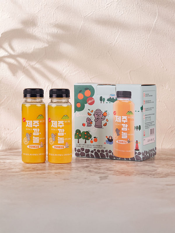제주깜놀 한라봉감귤 (180ml x 6개)