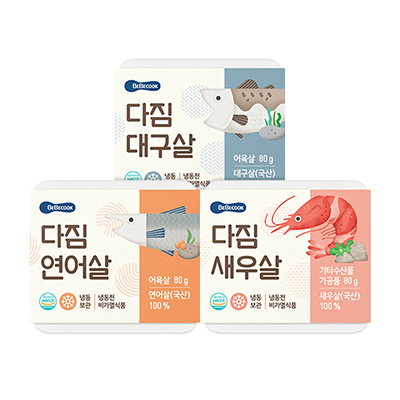 베베쿡 다짐 새우살 80g