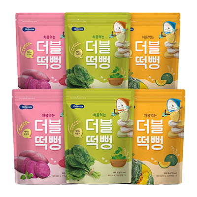베베쿡 처음먹는 더블떡뻥 백미&고구마 30g