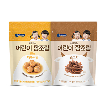 베베쿡 처음먹는 어린이 장조림 100g