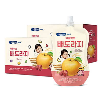 베베쿡 처음먹는 배도라지 플러스 120ml