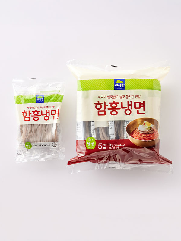 [입점특가] 면사랑 함흥냉면 (200g x 5입, 육수 미포함)
