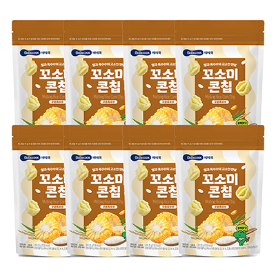 베베쿡 꼬소미콘칩 25g x 8입