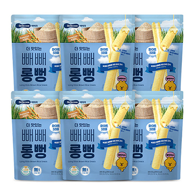 베베쿡 더맛있는 빼빼롱뻥 화이트크리미 55g