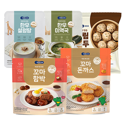 베베쿡 바르게만든 어린이 반찬 & 국 세트