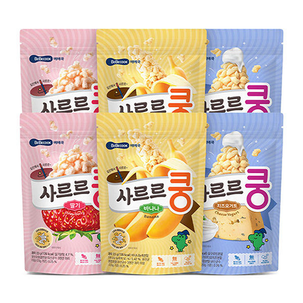 베베쿡 사르르쿵 유아 간식 모음 대표이미지 섬네일
