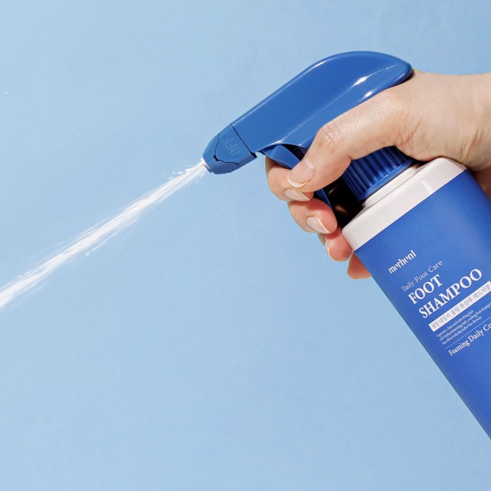 [1+1] 메르헨트 포밍 대용량 풋샴푸 400ml 레드자몽향 발냄새제거 발샴푸 풋케어