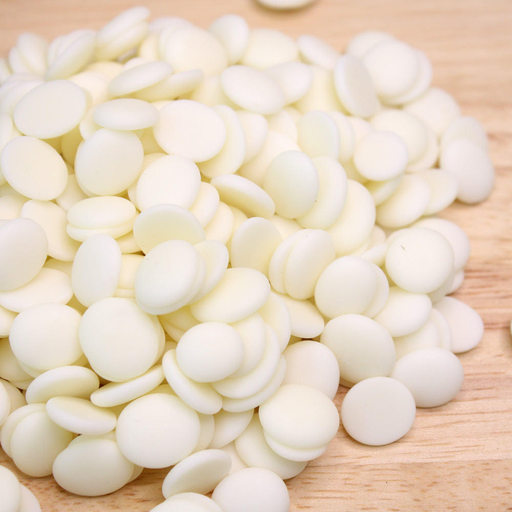 카리브 화이트 초콜릿 컴파운드 버튼 초콜렛 1kg (코팅용) 컴파운트 베이킹재료 대표이미지 섬네일