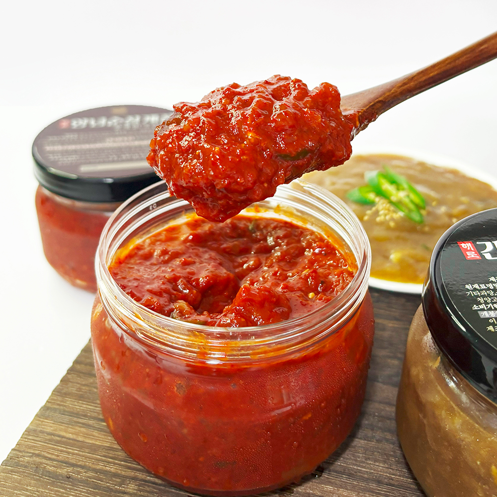 해로식탁 연평도 간장게장 1.2kg+양념게장 800g 2종세트 반찬