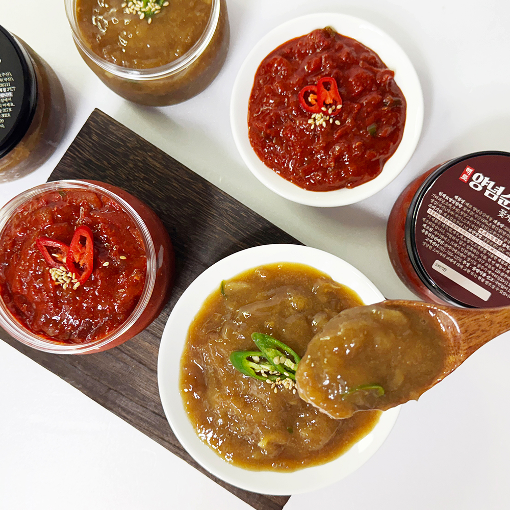 해로식탁 연평도 간장게장 1.2kg+양념게장 800g 2종세트 반찬