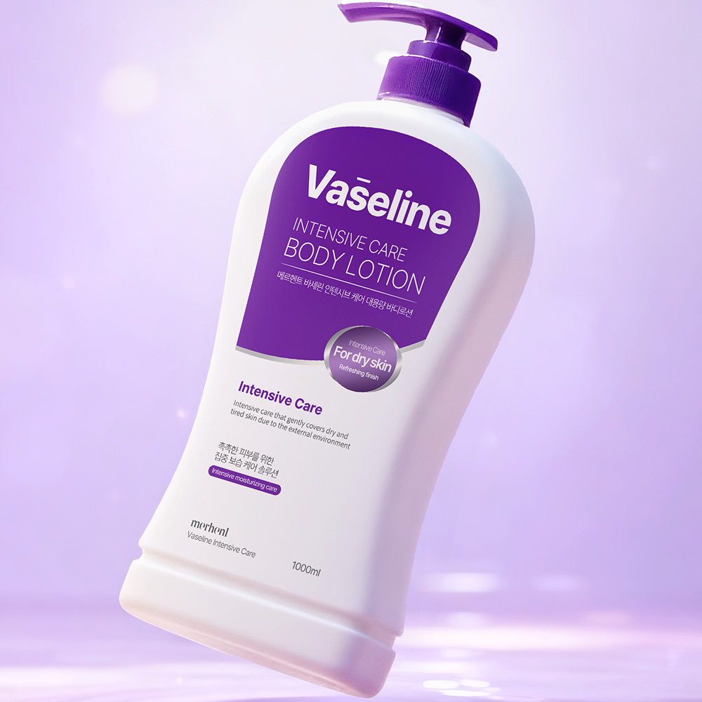 [1+1] 메르헨트 바세린 인텐시브 대용량 바디로션 1000ml 향좋은 고보습 바디크림 남자 여자
