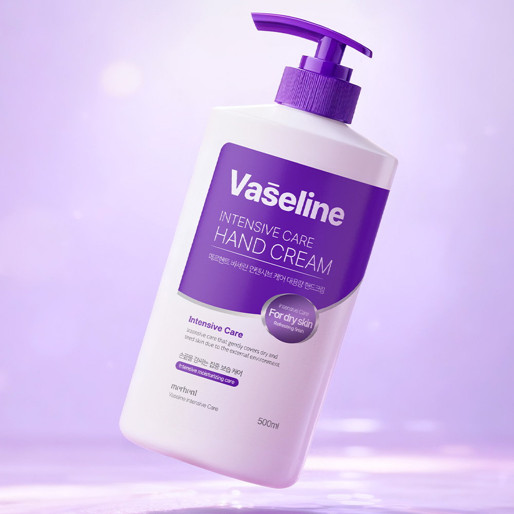 [1+1] 메르헨트 바세린 인텐시브 대용량 핸드크림 500ml 핸드로션 고보습 퍼퓸 향좋은