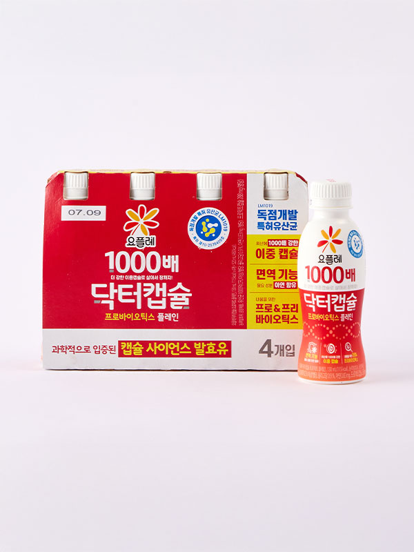 닥터캡슐1000 플레인 (130ml*4입)