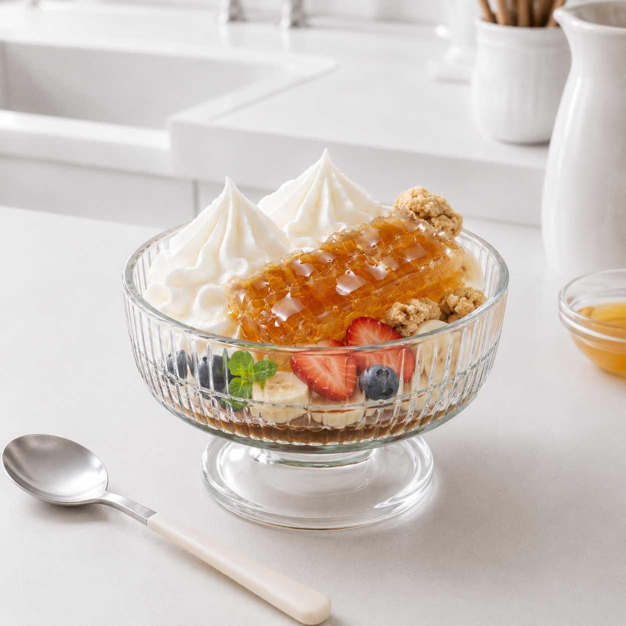 더해담 국내산 천연밀랍 벌집꿀 2.7kg