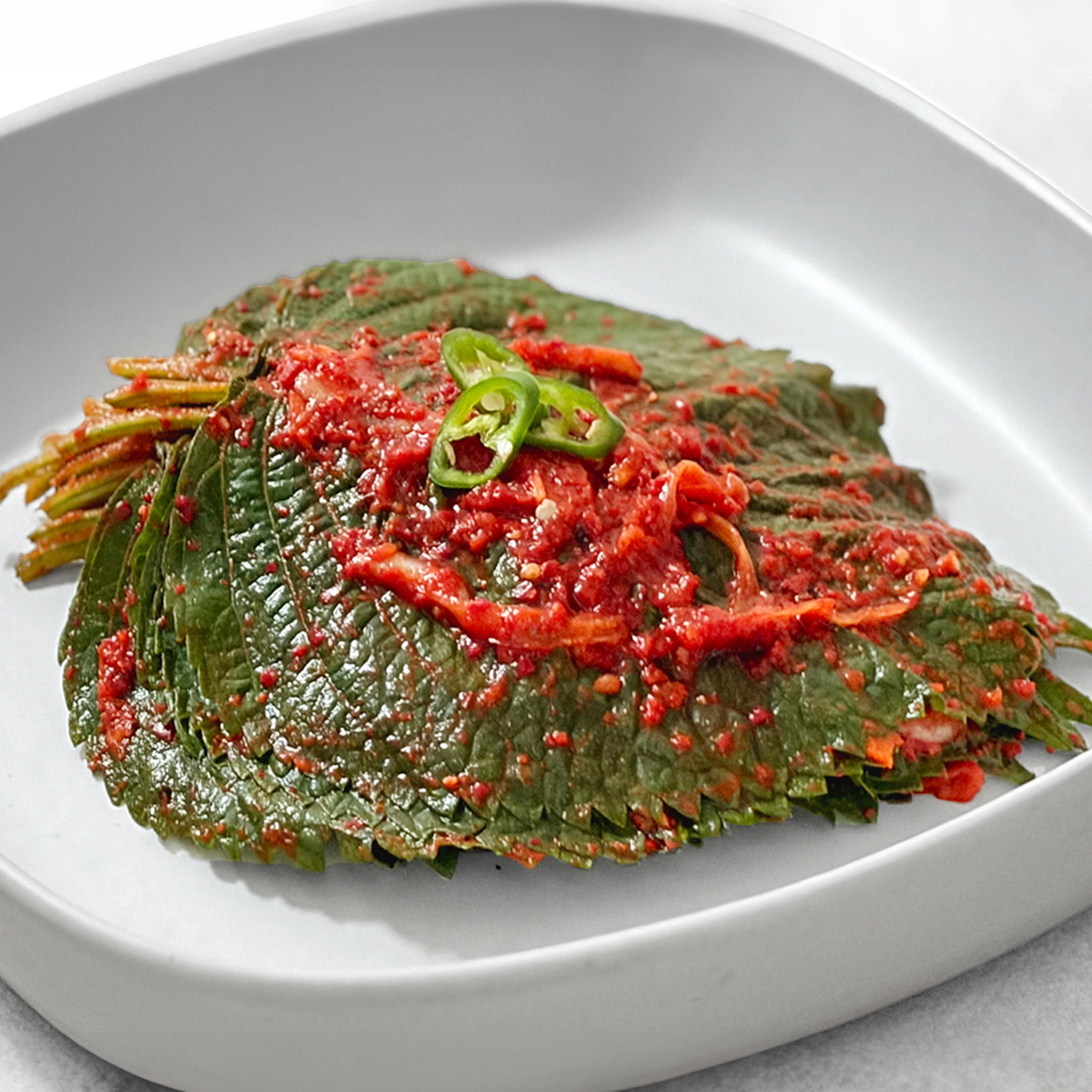 [빛고을김치 이어온] 깻잎김치 500g/1kg