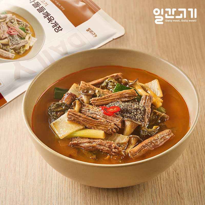 [일간고기] 깊고 진한 차돌 들깨 육개장 700g 3팩 대표이미지 섬네일