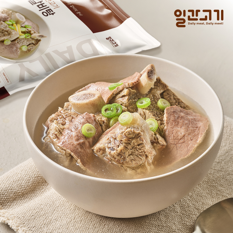 [일간고기] 고기듬뿍 든든한 갈비탕 600g 3팩 대표이미지 섬네일