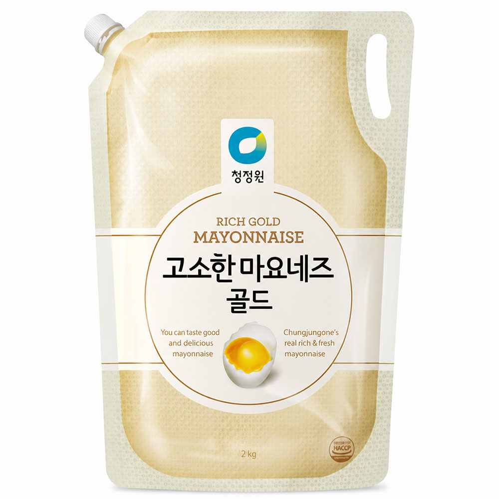 청정원 대용량 고소한 마요네즈 3.2kg (스파우트)