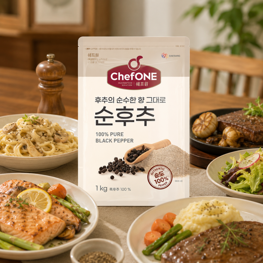 쉐프원 대용량 순후추 1kg