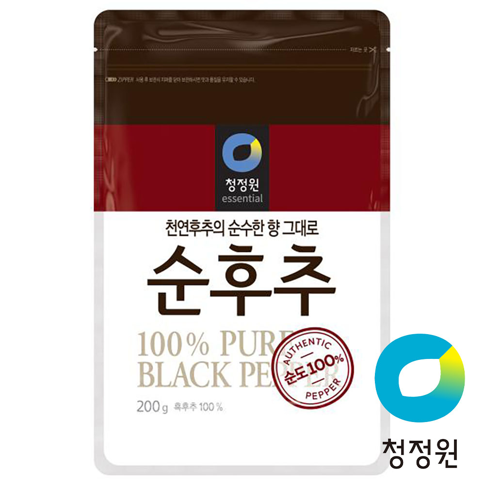 청정원 대용량 쉐프원 순후추 200g 대표이미지 섬네일