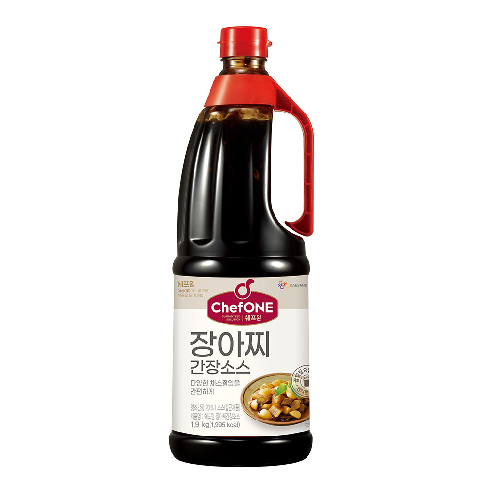 쉐프원 대용량 장아찌 간장소스 1.9kg