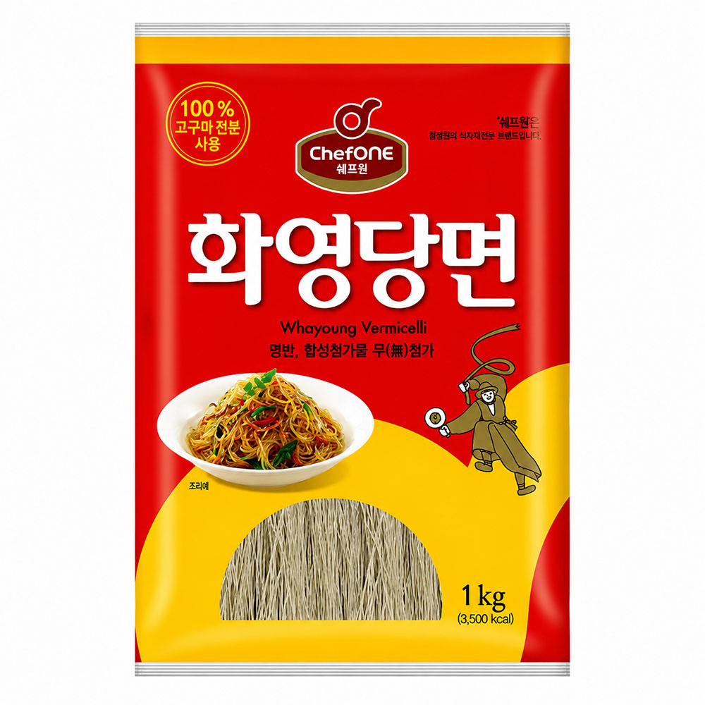 쉐프원 대용량 화영당면 1kg