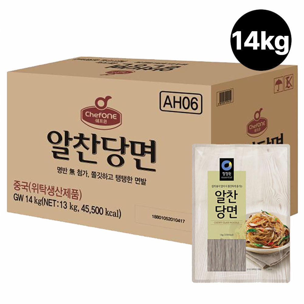 쉐프원 대용량 알찬당면 14kg (내용물 13kg) 대표이미지 섬네일