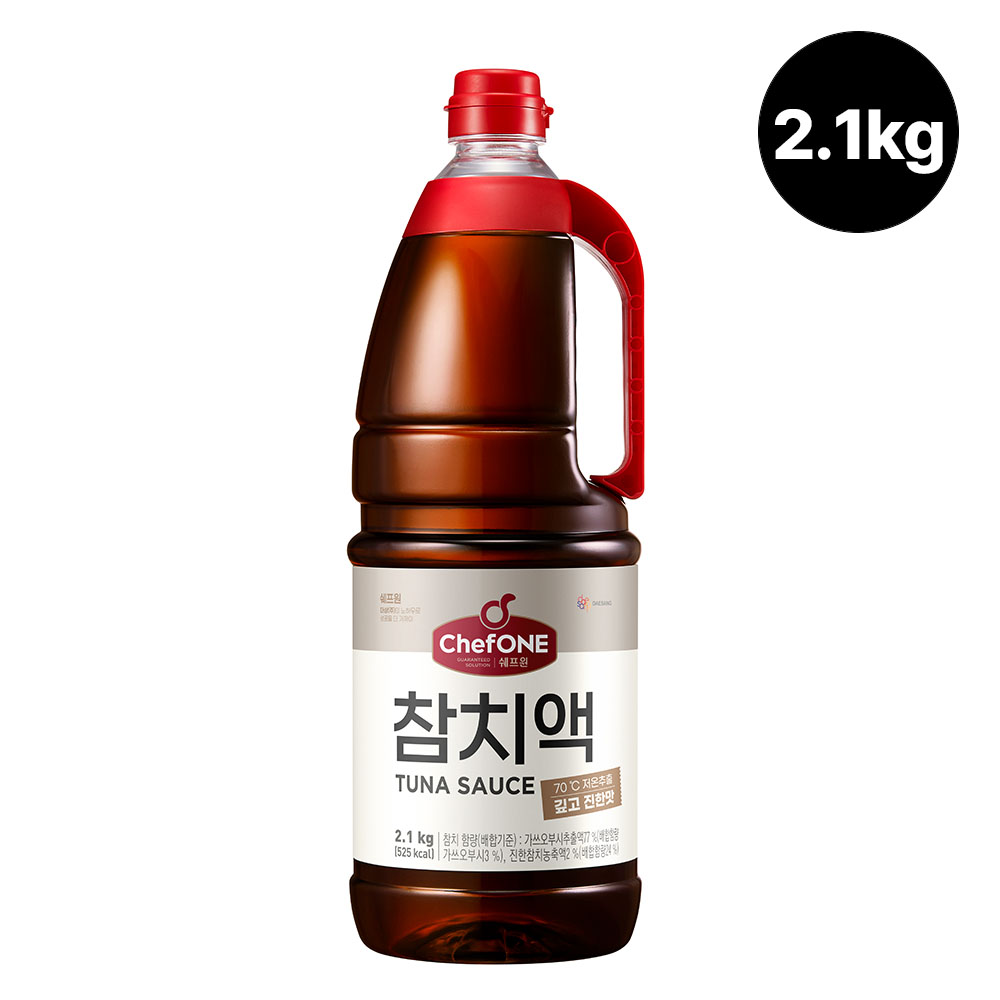 쉐프원 대용량 참치액 2.1kg 대표이미지 섬네일